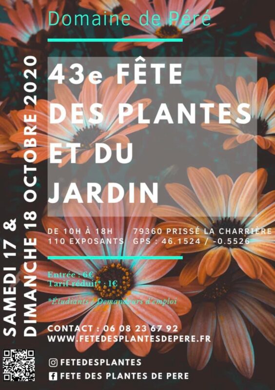 Fête des plantes et des jardins domaine de Péré Prissé la Charrière