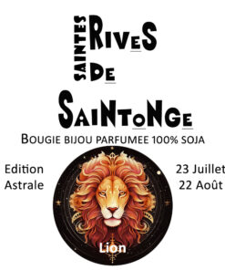 bougie astrale bijou lion